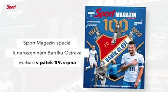 Sport Magazín a ostravský speciál: Rázovitý fenomén Baník slaví 100 let!