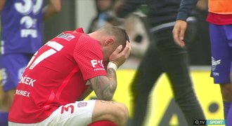 Řezníček nedal dvě penalty a poprvé brečel: Asi nejhorší moment v kariéře