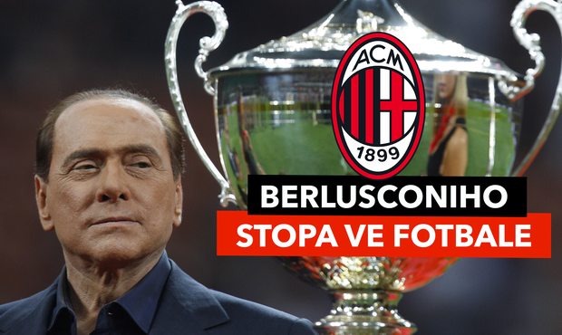 Vzestup s AC Milán i autobus plný prostitutek, připomeňte si Berlusconiho stopu ve fotbale