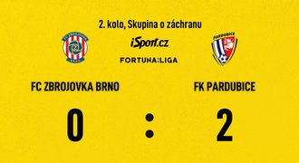 SESTŘIH: Brno - Pardubice 0:2. Démon Nita! Řezníčkovi lapil dvě penalty