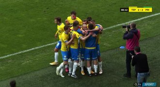 SESTŘIH: Teplice - Příbram 2:2. Skláři v závěru srovnali, skončili patnáctí