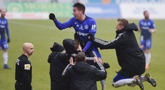 SESTŘIH: Olomouc - Brno 1:0. Chytil v nastavení ukončil čekání na výhru