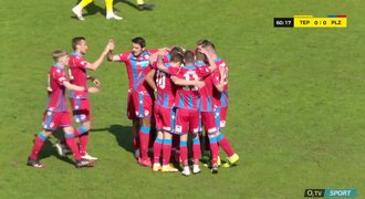 SESTŘIH: Teplice – Plzeň 0:1. Domácí se rvali, rozhodl šťastný gól Kaši