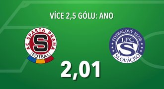 SÁZKAŘSKÉ TIPY: Góly v duelu Sparty se Slováckem, Plzeň udolá Jablonec