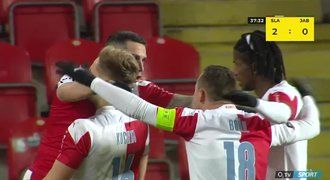 SESTŘIH: Slavia – Jablonec 3:0. Jasná výhra Pražanů, vedou ligu o 12 bodů