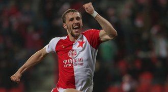 SESTŘIH: Slavia - Jablonec 2:1. Domácí bod od titulu, rozhodl Souček