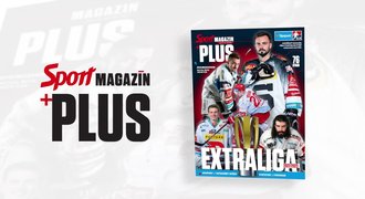 Sport Magazín, extraligový speciál: 76 stran, soupisky, rozhovor Řepík & Flek