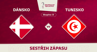 SESTŘIH: Dánsko - Tunisko 0:0. Ztráta na úvod, Eriksen zpátky na velké akci