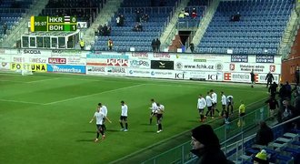 MOL Cup SESTŘIH: Hradec Králové - Bohemians 2:1. Last minute otočka a postup Votroků