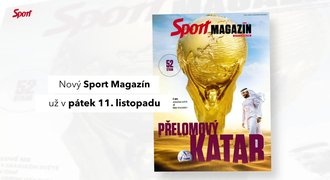 Sport Magazín: Přelomový Katar, florbalový medik či plakát Benzemy