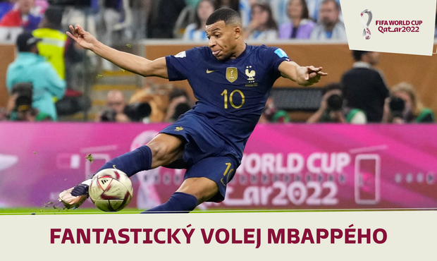 Argentina - Francie: Fanstasický volej Mbappého poslal finále do prodloužení, 2:2
