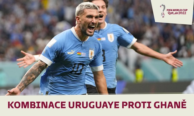 Uruguay - Ghana: Úchvatnou kombinaci na jeden dotek zakončil De Arrascaeta, 2:0