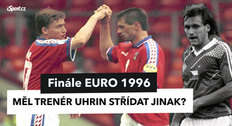 Němeček o finále EURO 96: Kdybych tam šel i já či Kubík, třeba by bylo zlaté