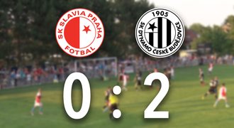 SESTŘIH: Slavia - Budějovice 0:2. Mistr začal porážkou, hrály i posily