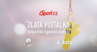 ZLATÁ PÍŠŤALKA: Královec uřídil Spartu, Řezníčkovi prošlo napadení