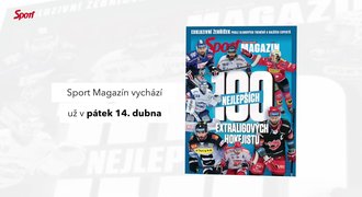 TOP 100: žebříček nejlepších extraligových hokejistů ve Sport Magazínu