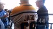 Na Jágra v Pittsburghu nezapomněli. Jenže nevzpomínají úplně v nejlepším – Jagoff na zádech totiž znamená něco jako hajzl. Velmi mírně řečeno