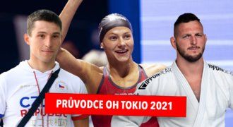 Průvodce OH Tokio 2021: Krpálek v domově juda, Seemanová dá finále