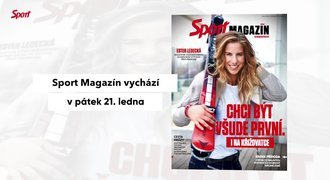 Sport Magazín: královna Ledecká, šéf rozhodčích Příhoda a loď Hrůzia