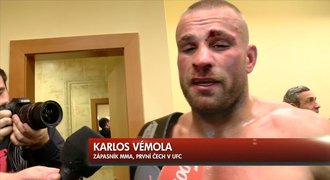 Kníže? Jen vypelichaný kožich, hřímal po triumfu bojovník MMA Vémola