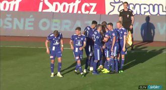 SESTŘIH: Olomouc - Teplice 2:0. Vítězství domácích trefili Plšek s Houskou