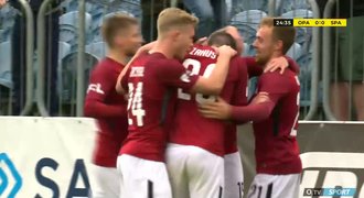 SESTŘIH: Opava - Sparta 0:3. Horňák začal výhrou, Hanousek dal první gól