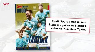 Nový Sport Góóól: Mašina City, rekordman Zlatan a prudič Ronaldo