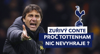 Conte pomluvil šéfy Tottenhamu: Už jsou tu dlouho. Na hřišti běhá 11 sobců