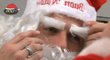 Alessandro Del Piero ve vánočním přestrojení naděloval dárky nicnetušícím fanouškům