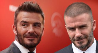 Sexsymbol David Beckham nezvládá stárnutí. Plešatí a má jinou barvu vlasů