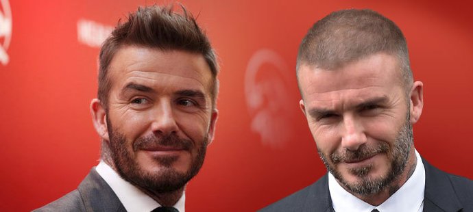Sexsymbol David Beckham začíná plešatět
