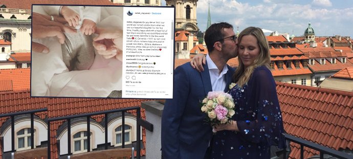 Radek Štěpánek a Nicole Vaidišová se z dcery radovali už v pátek, s oznámením pro veřejnost ale počkali do úterý