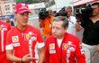 Michael Schumacher a bývalý šéf Ferrari Jean Todt sbírali  v rudých barvách jeden titul za druhým
