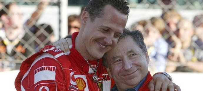 Bývalý šéf Ferrari Jean Todt měl a stále má k Michaelu Schumacherovi velmi blízko