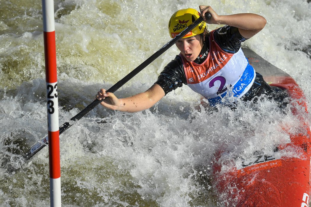 Tereza Fišerová získala v Praze stříbro