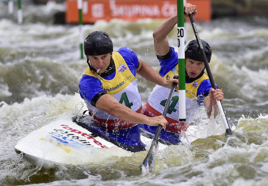 Jonáš Kašpar a Marek Šindler v semifinále SP v Praze Troji