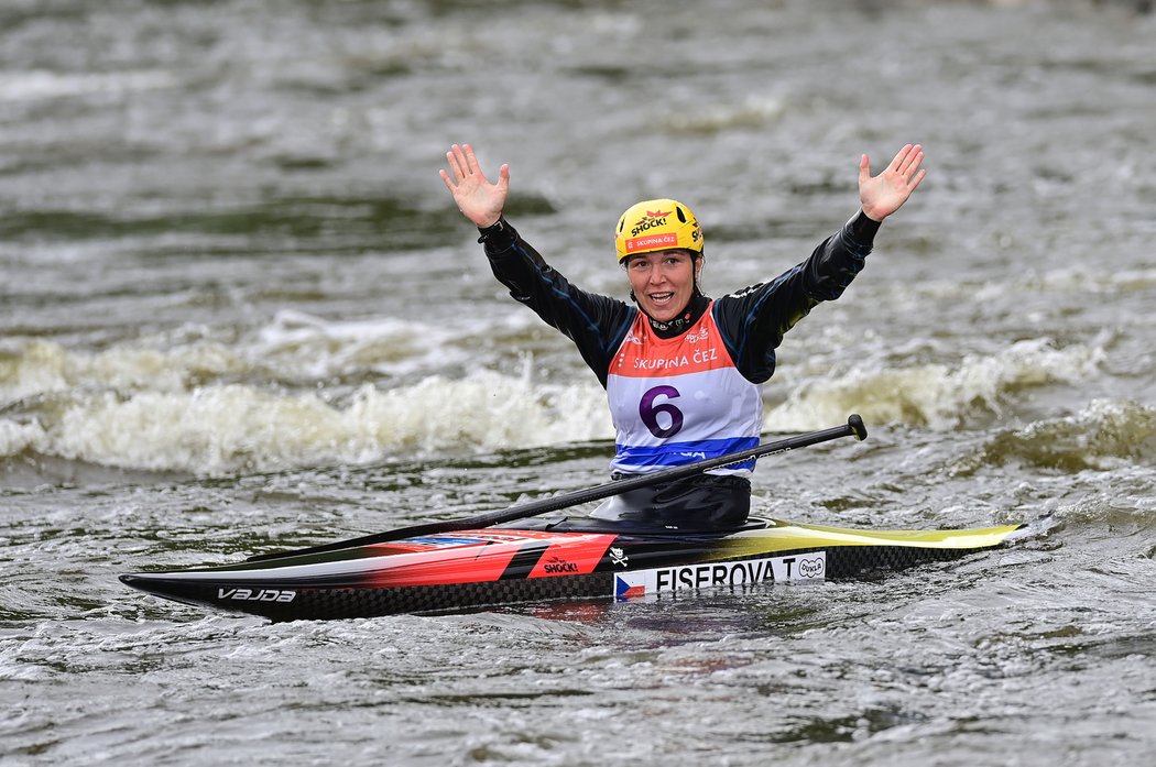 Tereza Fišerová doma dojela třetí mezi singlířkami