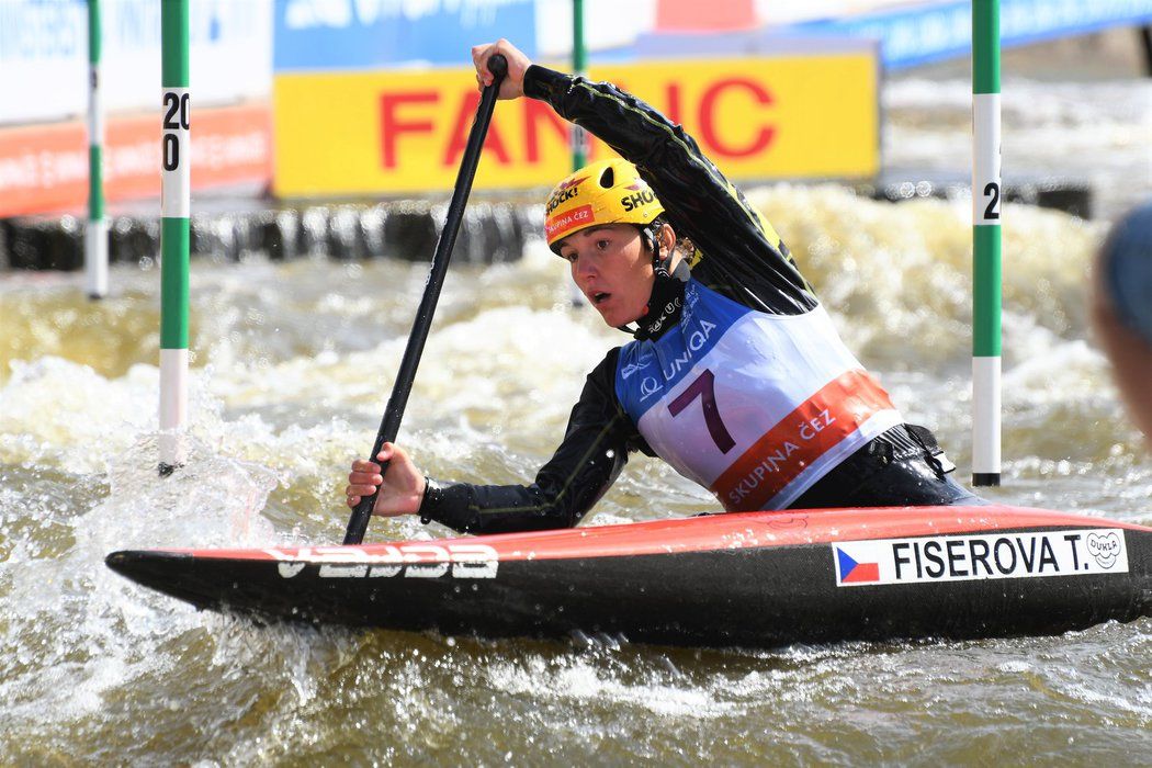 Tereza Fišerová ve finále SP