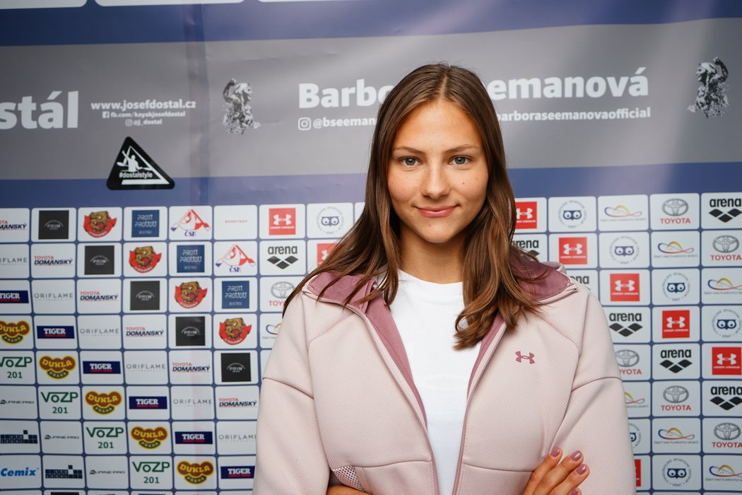 Česká plavkyně Barbora Seemanová