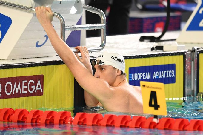 (Nejen) Knedlův perný večer. Tři Češi na plaveckém ME postoupili do finále (Nejen) Knedlův perný večer. Tři Češi na plaveckém ME postoupili do finále