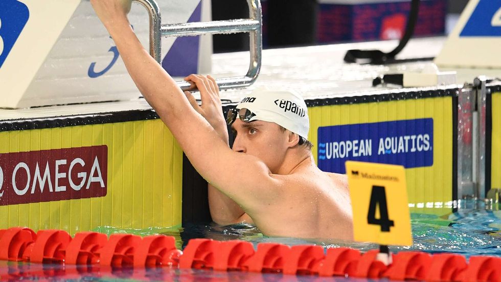 Miroslav Knedla na plaveckém ME