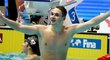 Maďarský teenager Kristóf Milák udivil světovým rekordem na 200 metrů motýlek, o celých 78 setin sekundy překonal Michaela Phelpse z roku 2009