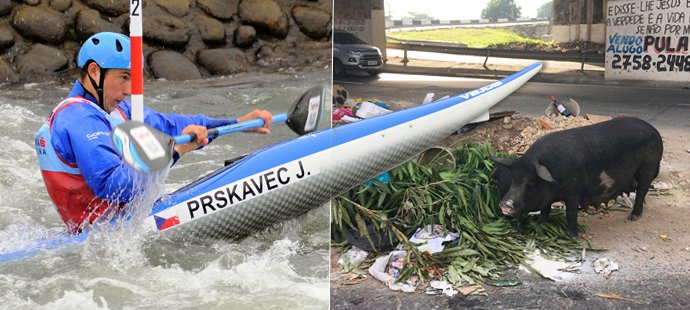 Netradiční pohled se nabídl Jiřímu Prskavcovi v Riu