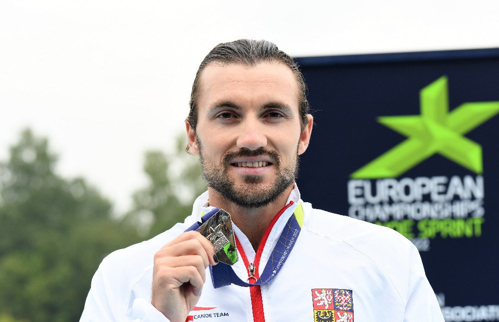 Kanoista Martin Fuksa získal na mistrovství Evropy stříbrnou medaili v závodě na 1000 metrů