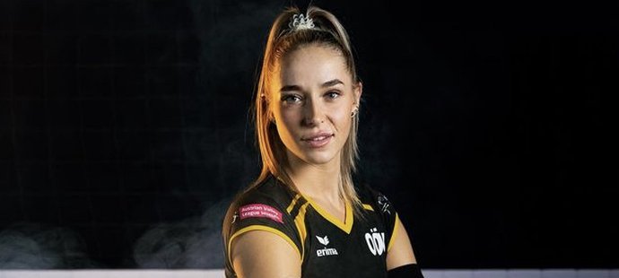 Krásná česká volejbalistka Silvie Pavlová