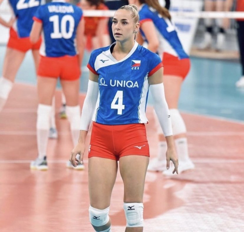 Krásná česká volejbalistka Silvie Pavlová