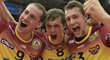 Volejbalisté Dukly Liberec obhájili extraligový titul díky výhře 4:2 na zápasy nad Brnem