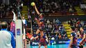 Volejbaloví Lvi Praha trápili top tým světa Perugii
