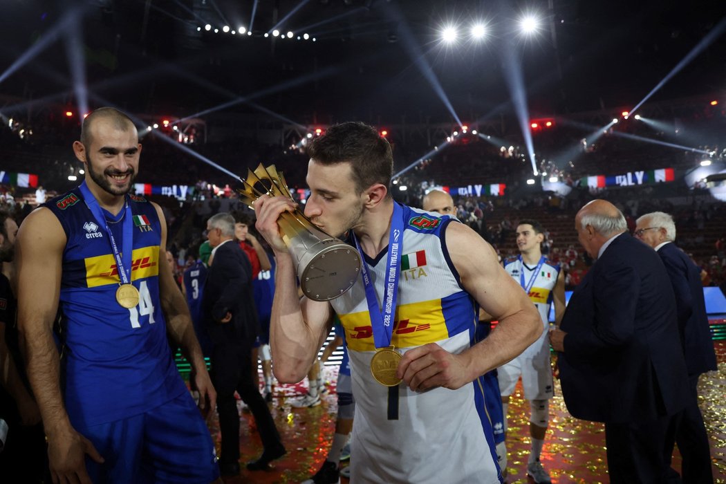 Itálie na mistrovství světa ve volejbale vybojovala zlato