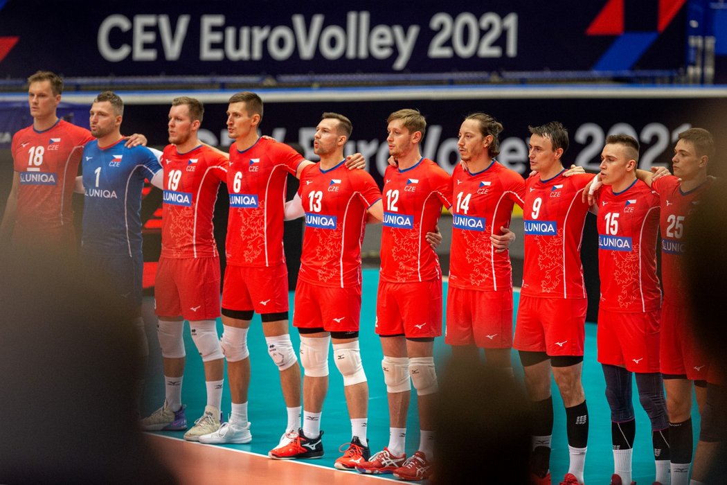 Čeští volejbalisté se v osmifinále ME utkají proti olympijským vítězům z Tokia
